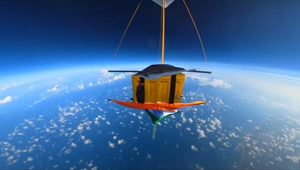 ఆజాదీ కా అమృత్ మహోత్సవ్ వేడుకల వేళ అంతరిక్షంలో అద్భుతం..