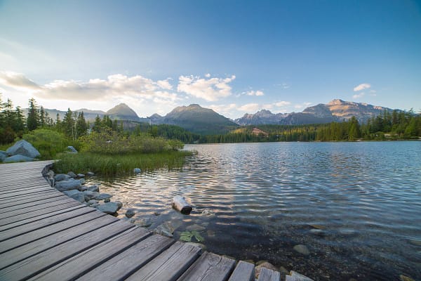 Evening Lake Side