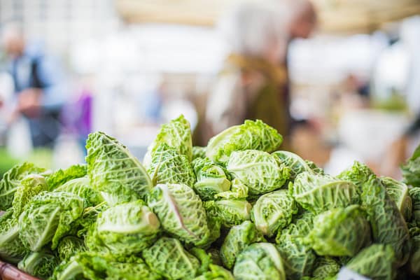 Veggies at Farmers Market
