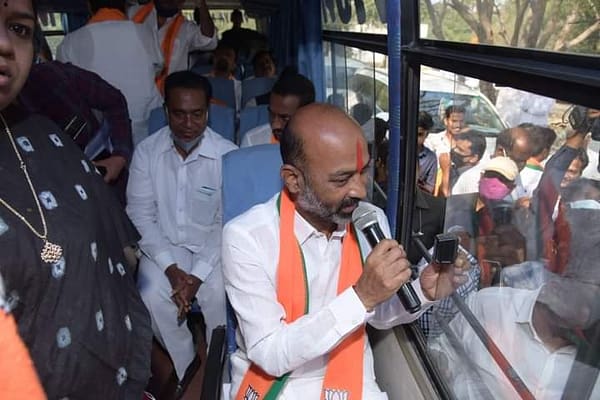 ఆదివాసీ గిరిజనులు కోసం కరసేవ ప్రారంభం: బండి సంజయ్