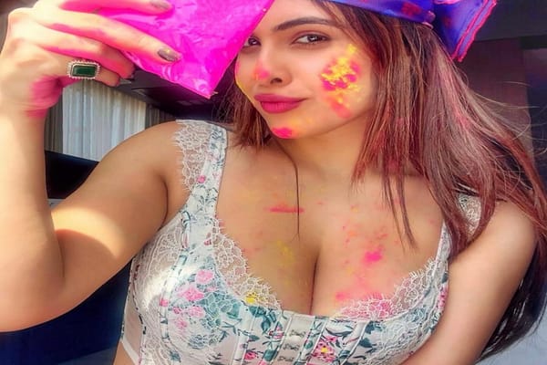 Holi2024: actress Holi Celebrations..