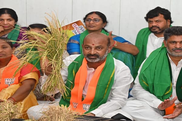 Telangana: నమ్మి ఓట్లేసిన రైతులను కాంగ్రెస్ ప్రభుత్వం మోసం చేసింది: బండి సంజయ్