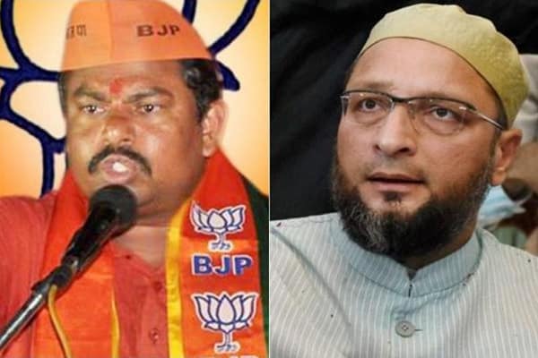 Rajasinghvsowaisi:ఓవైసీ దేశం విడిచివెళ్లిపో :  బీజేపీ ఎంపీ రాజాసింగ్