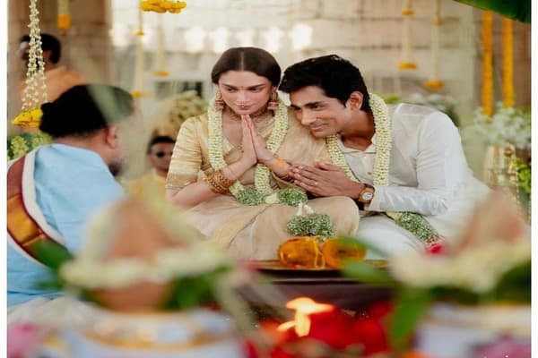 Siddharth Aditi: పెళ్లితో ఒక్కటైనా సిద్ధార్థ్ – అదితి రావు..